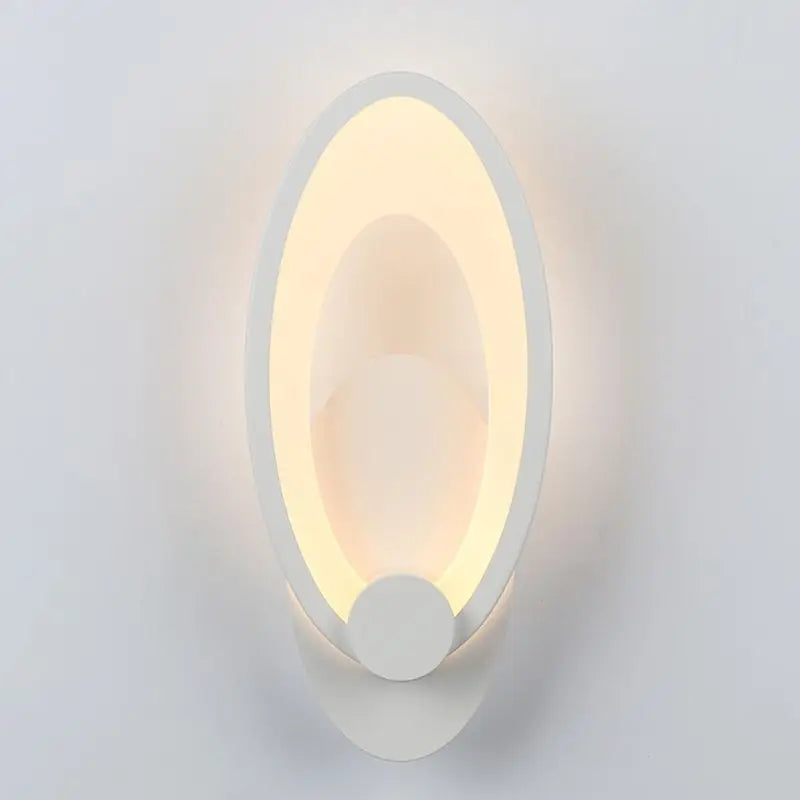 LED Oval Acrylic Sconce light