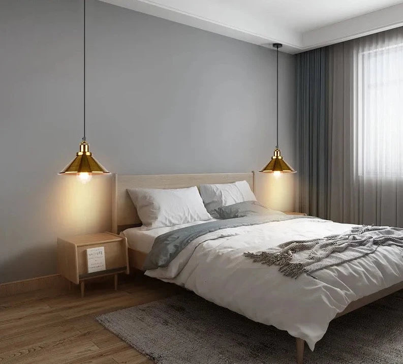 Iron 3 head Retro Industrial pendent light