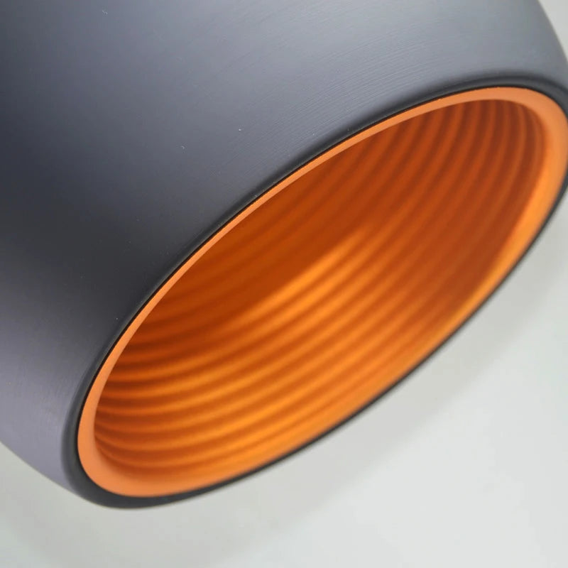 Bola simple Luces colgantes 20 cm 25 cm Blanco y negro E27 Lámparas colgantes Restaurante Accesorio de iluminación