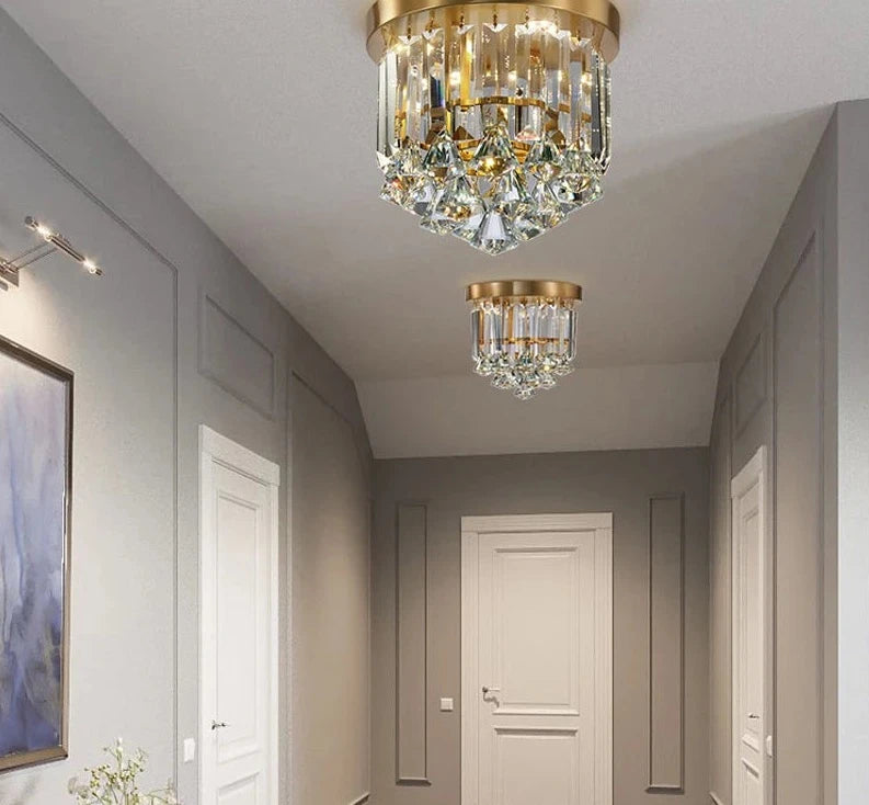 Dot drop LED crystal Ceiling lights