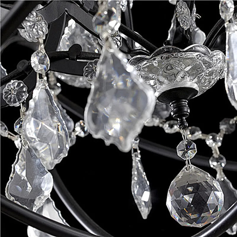 Rustic Orb Chandelier