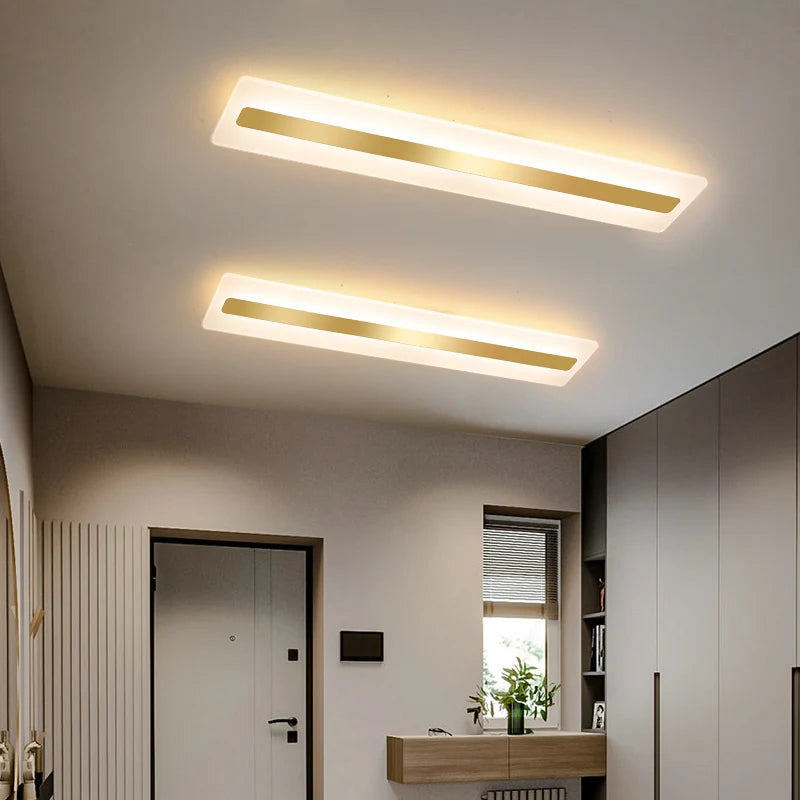 Acrylic rectangle led ceiling lights
