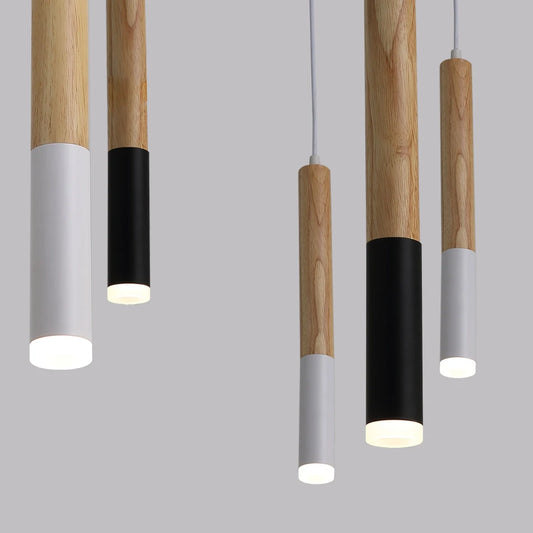 Nordic Wood LED Pendant Light