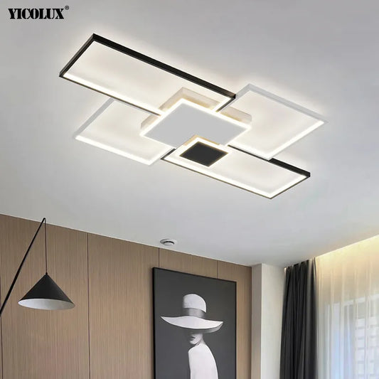 Lámpara de araña LED regulable de acrílico