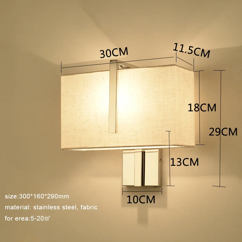 LED Modern Bedside Sconce light