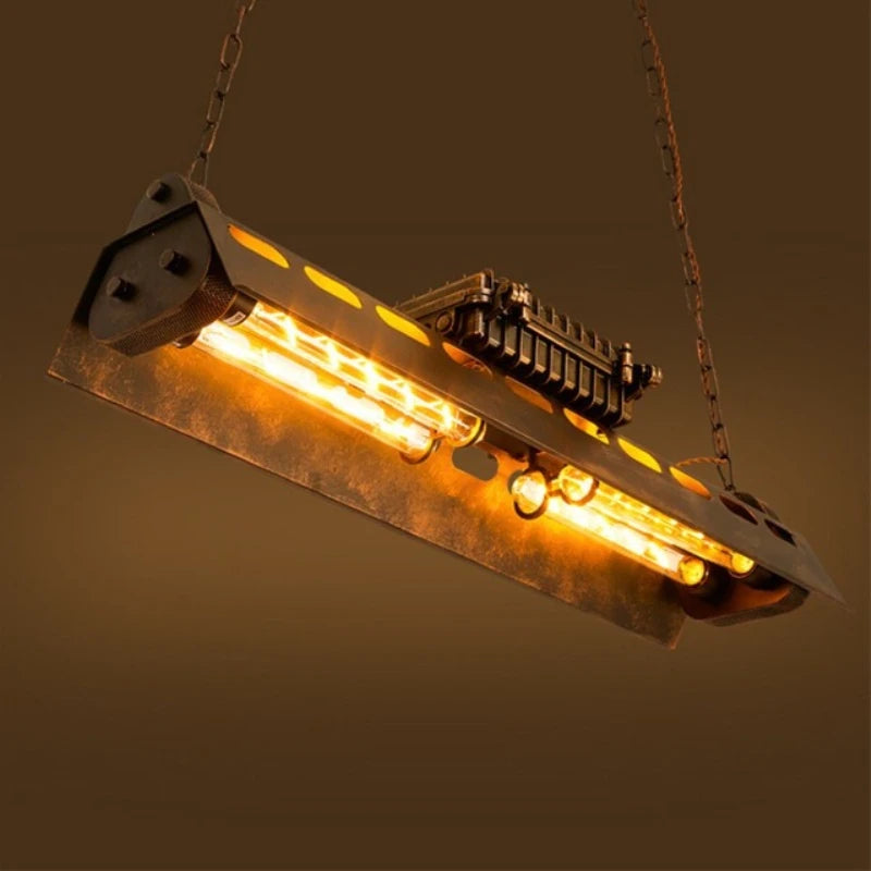 Retro Cool Iron Decor LED Chandelier