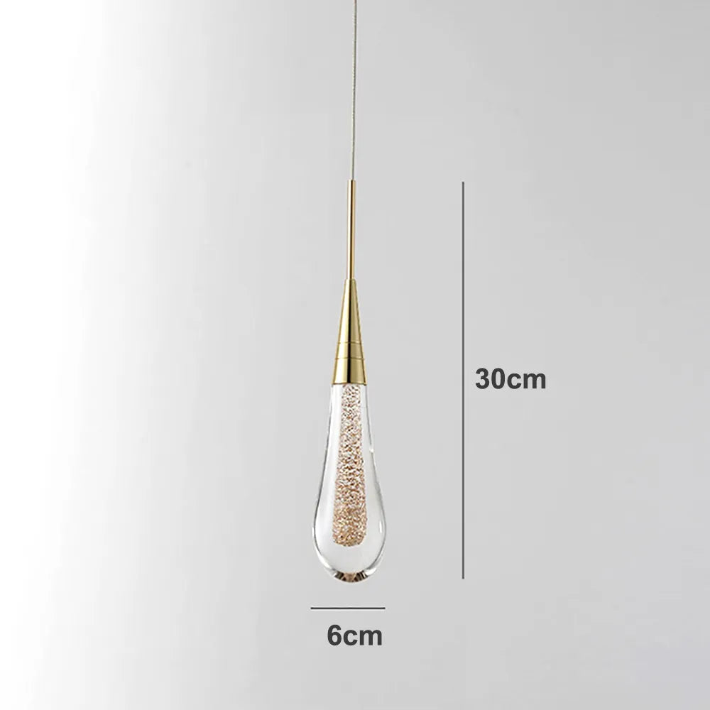 Post-Modern Crystal Glass led Pendant Light