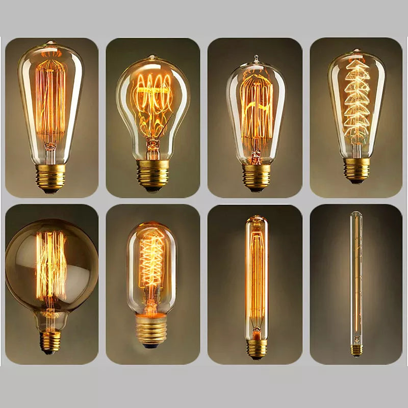 Dimmable Edison Light Bulb E27 40W 220V Retro Vintage Edison Bulb