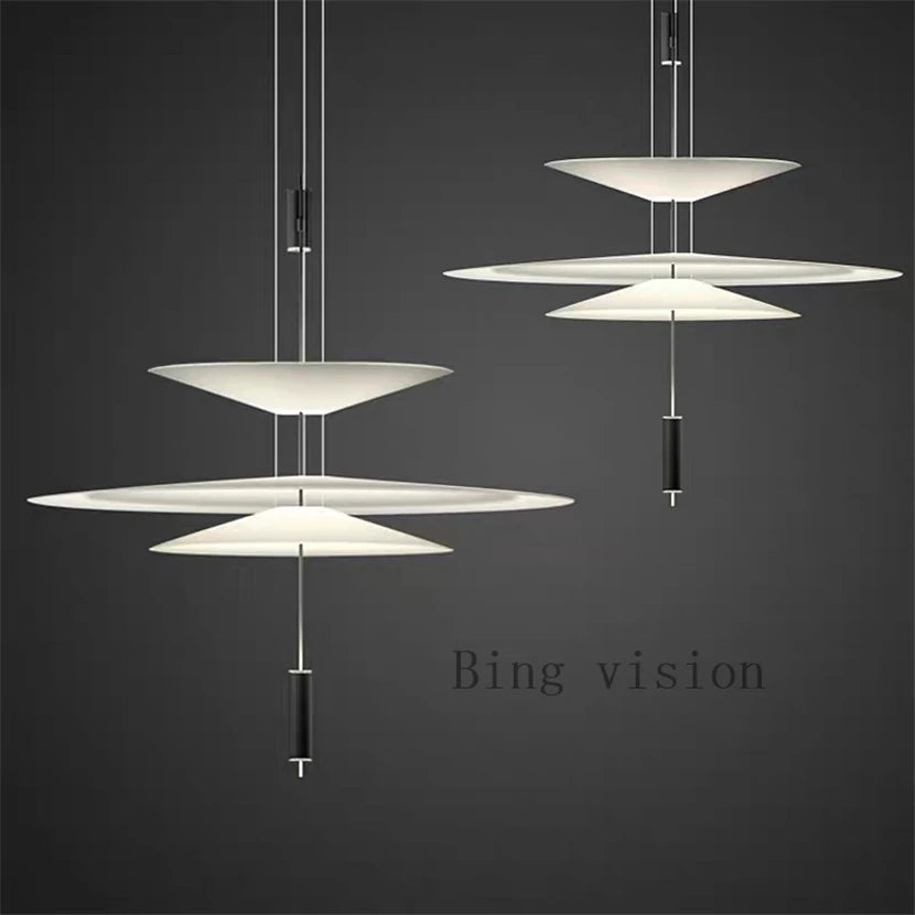 Acrylic LED Umbrella Pendant Light
