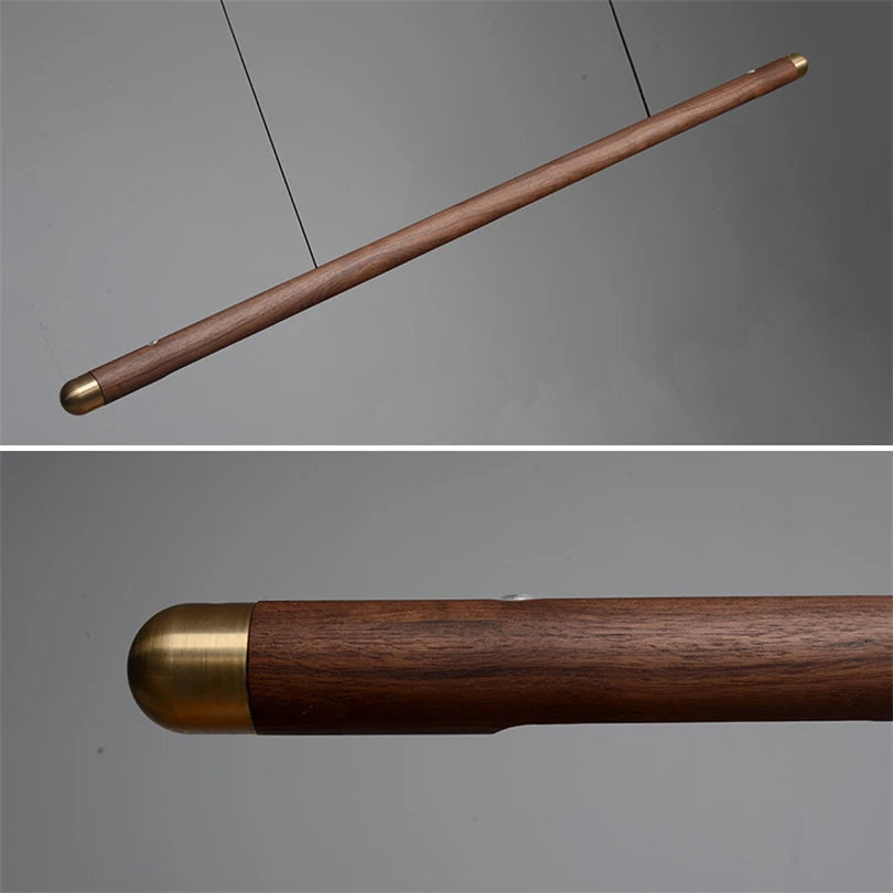 Black Walnut Wood pendent light