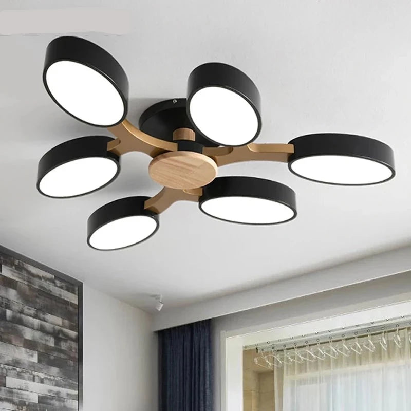 BOTIMI White Metal Tree branch Shaped light