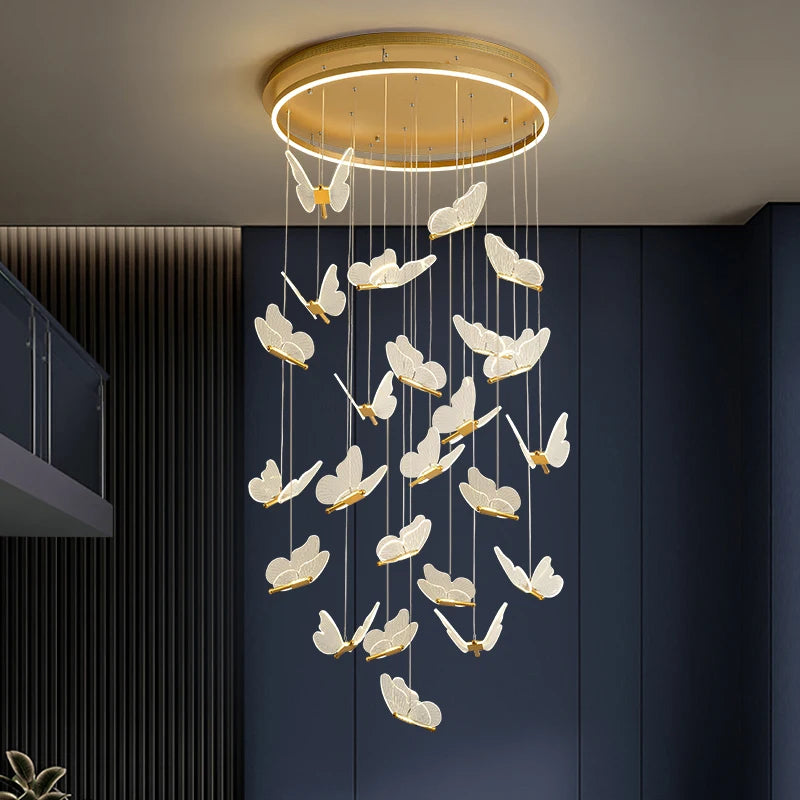 Led Revolving Butterfly Staircase Lighting