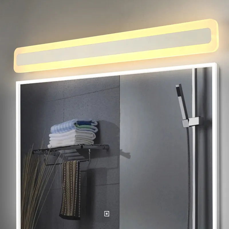 LED rectangle mirror lights