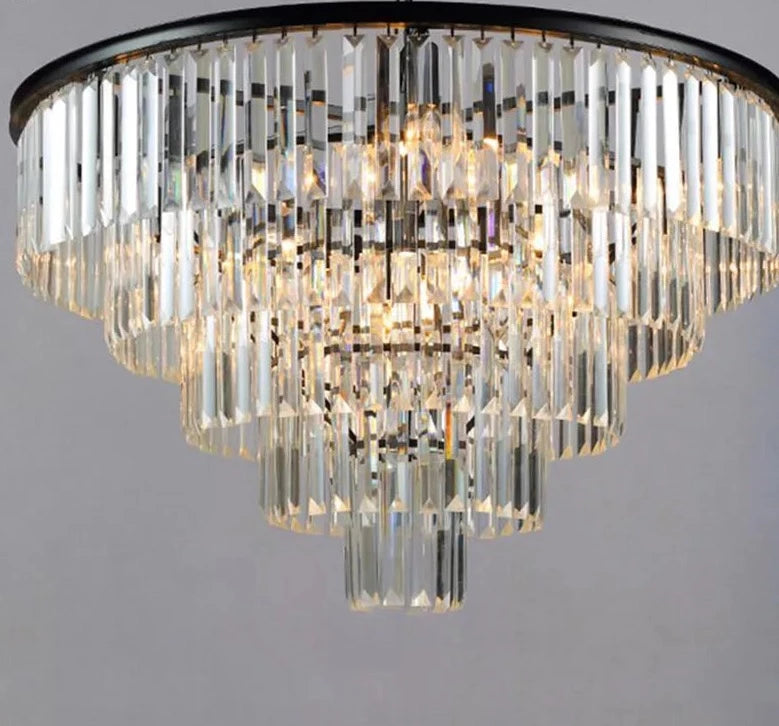 K9 crystal Smoky Gray jmmxiuz Chandelier
