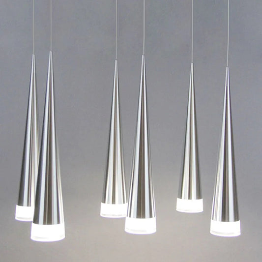 Modern led Conical Pendant Light