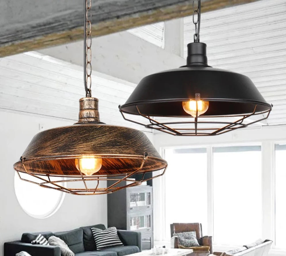 Retro vintage Pendant light