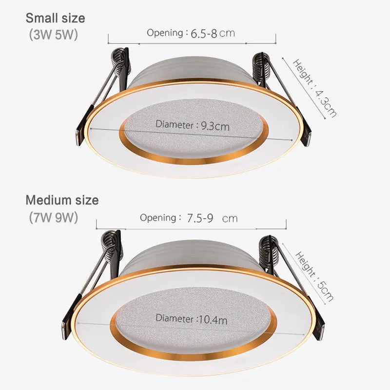 LED Golden Circle Downlight