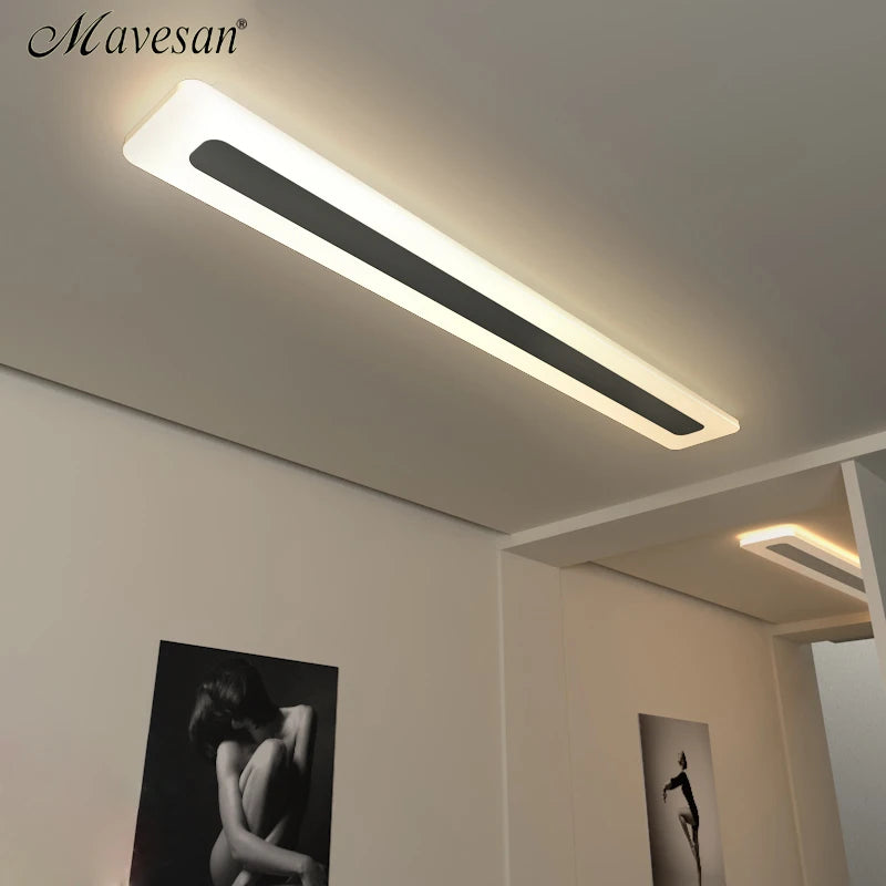 Acrylic rectangle led ceiling lights