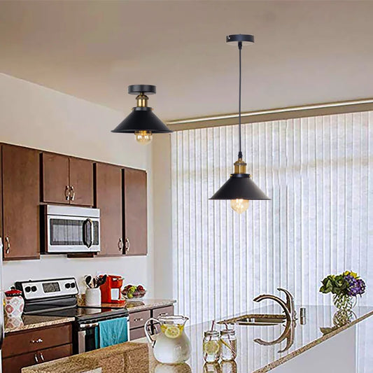 Modern Flush Mount Ceiling Metal Light