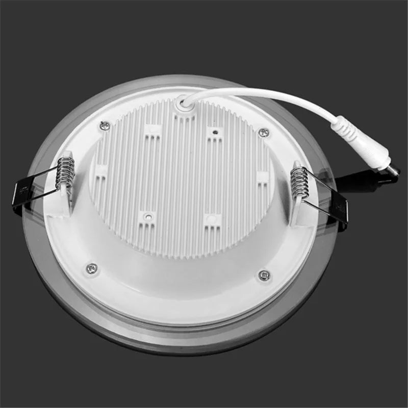 Dimmable Round Glass Panel Downlight