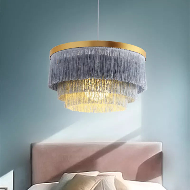 Round suspension Chandelier light