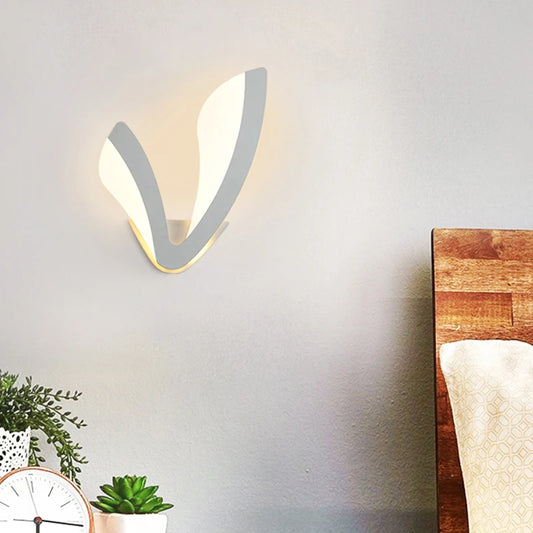 LED Acrylic V shape Sconce