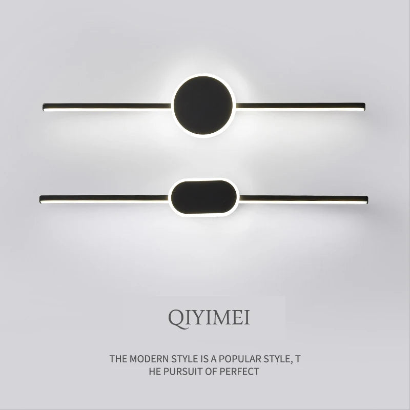 Led Iron Aluminum Acrylic sconce light