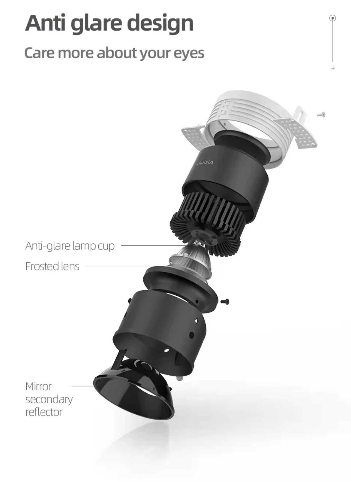 Led Recessed Downlight Frameless cut out