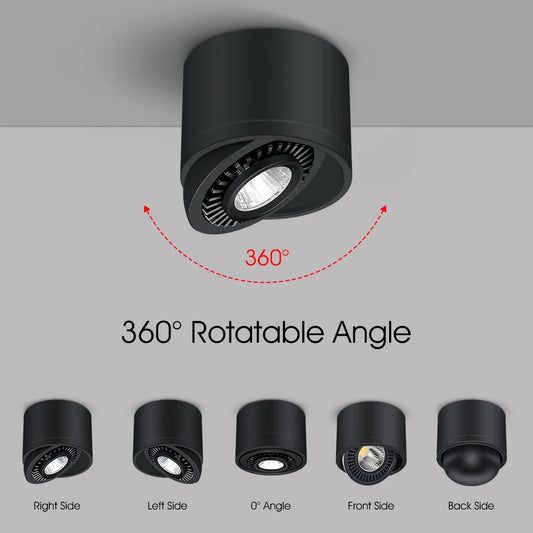 Surface Mounted Aluminum Led downlight