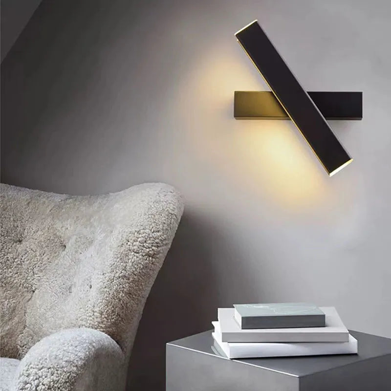 Nordic Wooden LED Adjustable sconce light