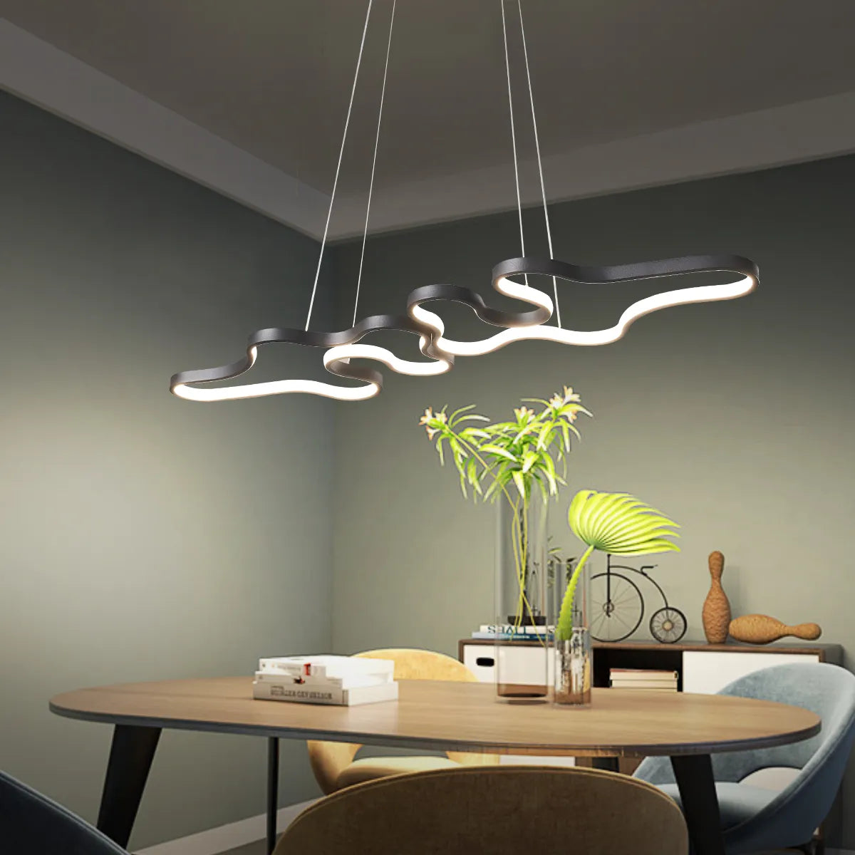 Smart Home Alexa /Google Home Modern LED  Pendant Light