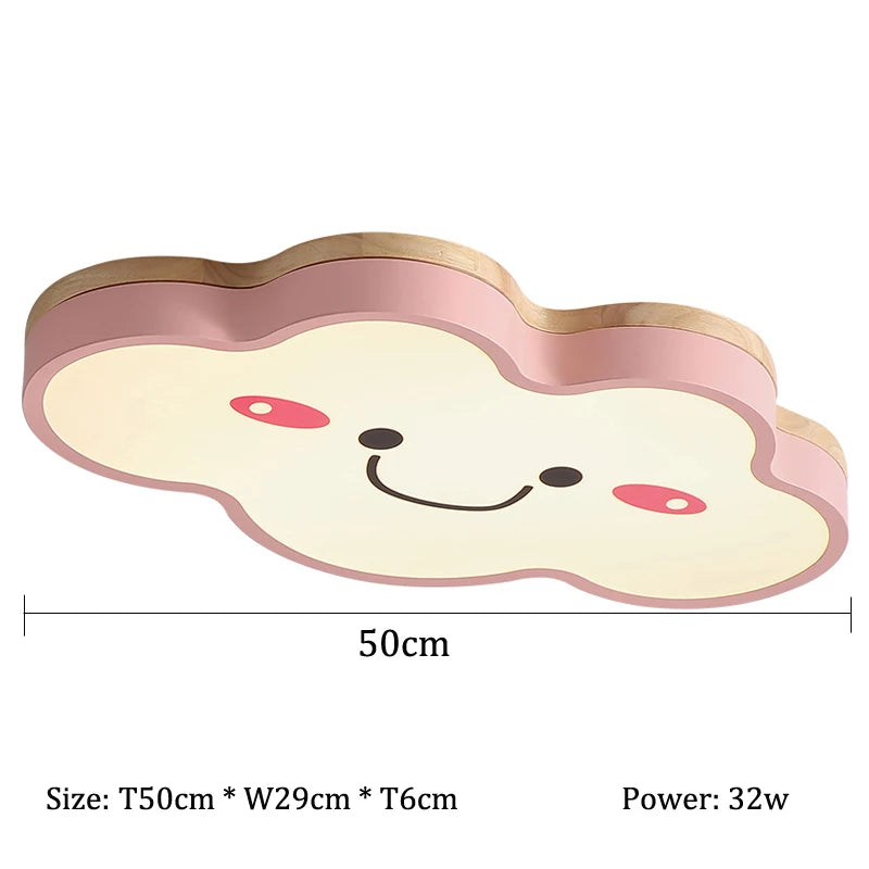 LED Multicolor Children's Ceiling Cloud Lights