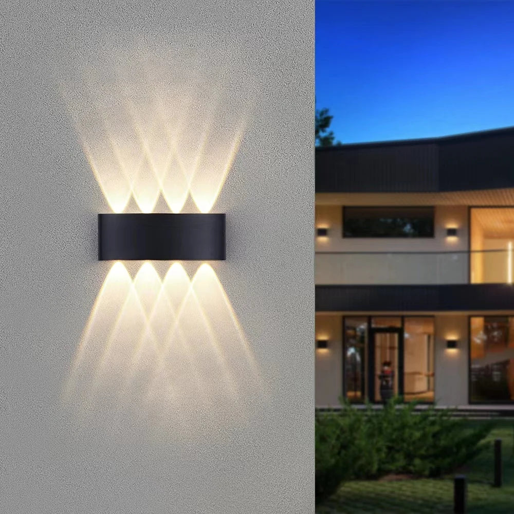 LED Waterproof Aluminum sconce light