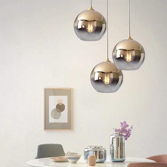 Nordic Glass Ball pendent light