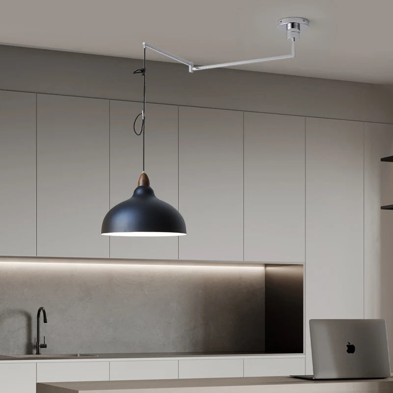 Nordic Modern Retractable Folding Pendant light