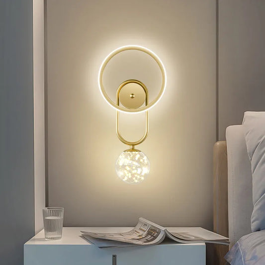 LED Bedside Reading Wall Lamp