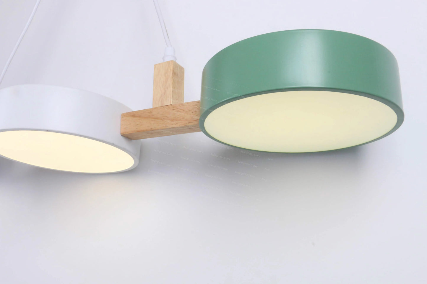 Nordic Modern Wooden Suspension Lighting