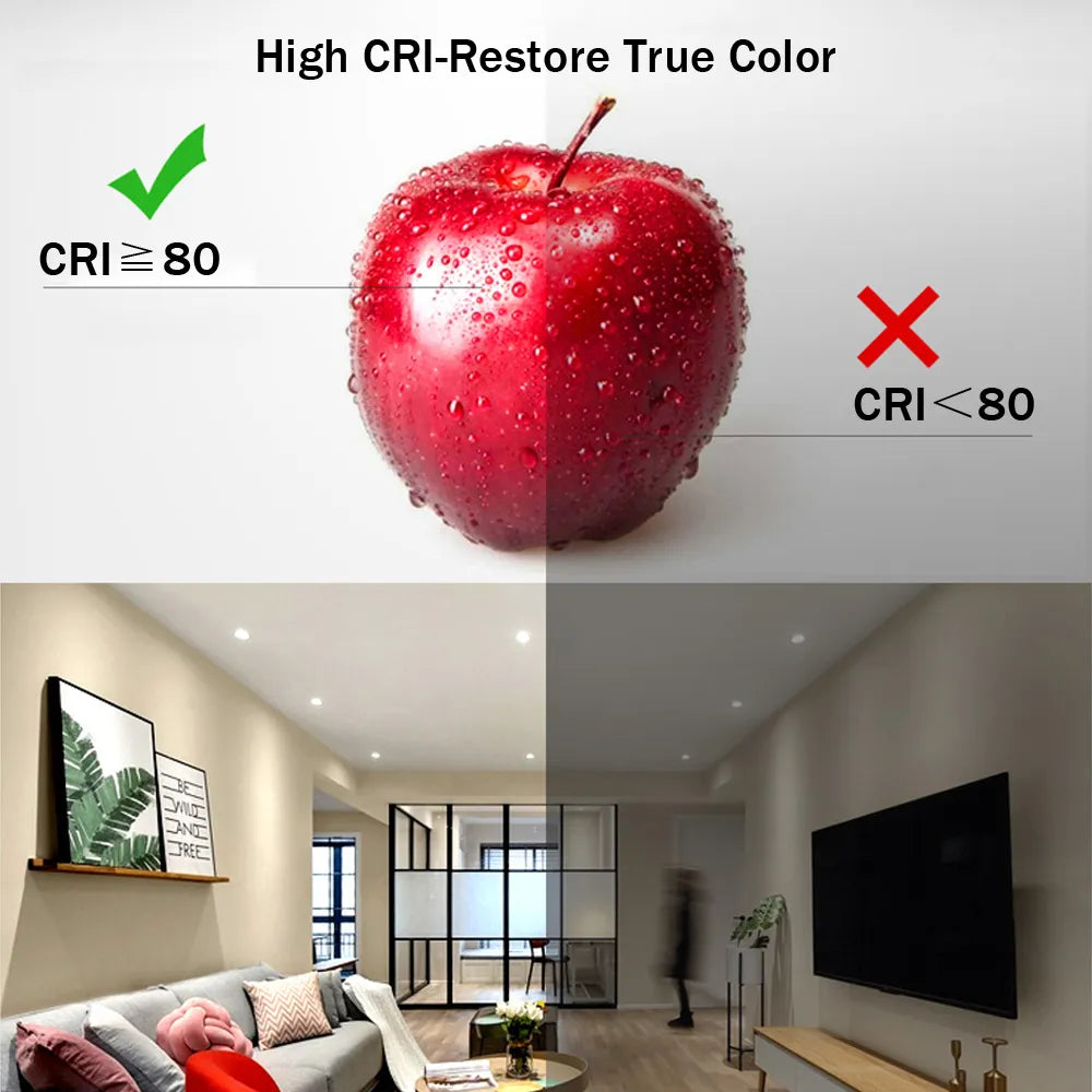 LED ultra Thin White Recessed down light