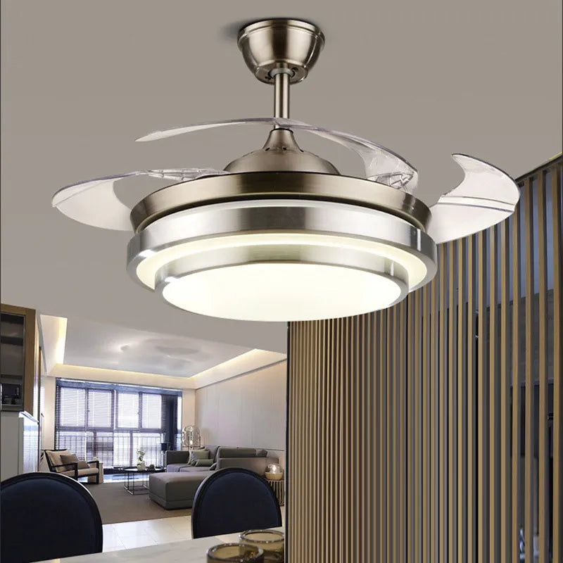 Nordic Remote Control Ceiling Fan with Light