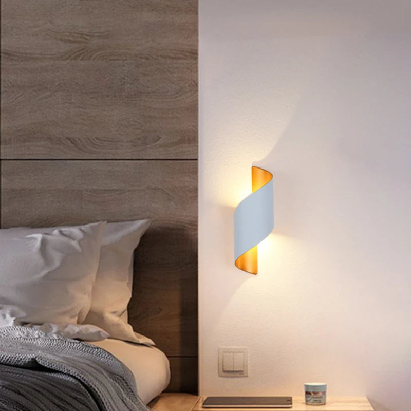 LED Modern Spiral Design Waterproof Lighting