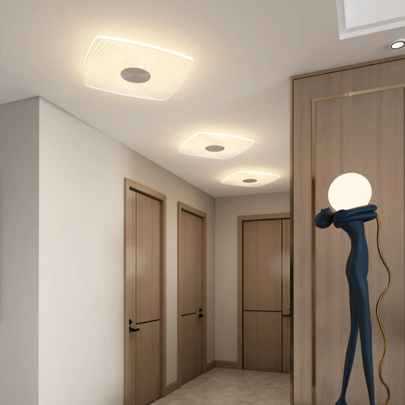 Led Cloakroom Acrylic Luminaire