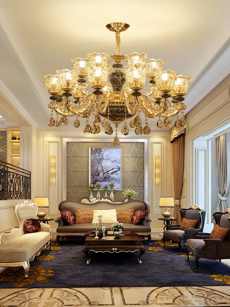 French Luxury Crystal Chandelier