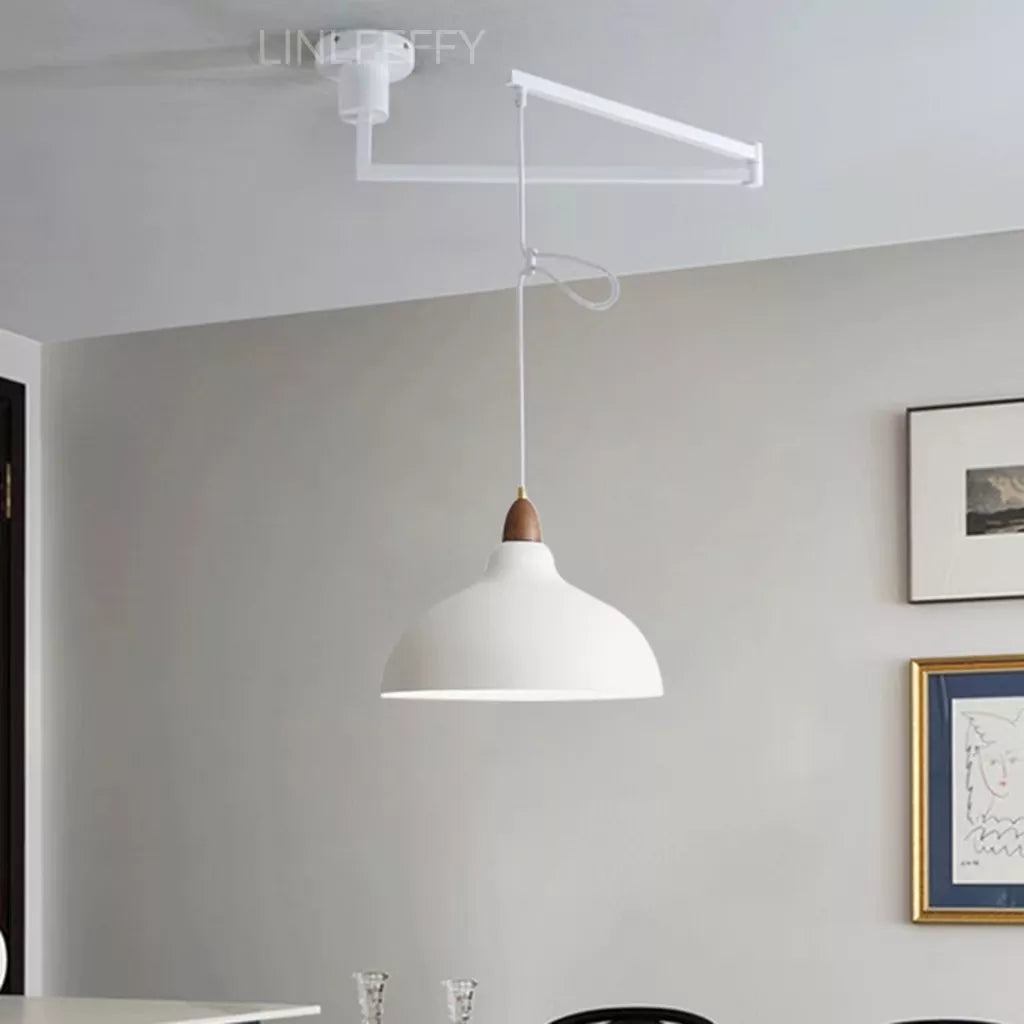 Nordic Modern Retractable Folding Pendant light