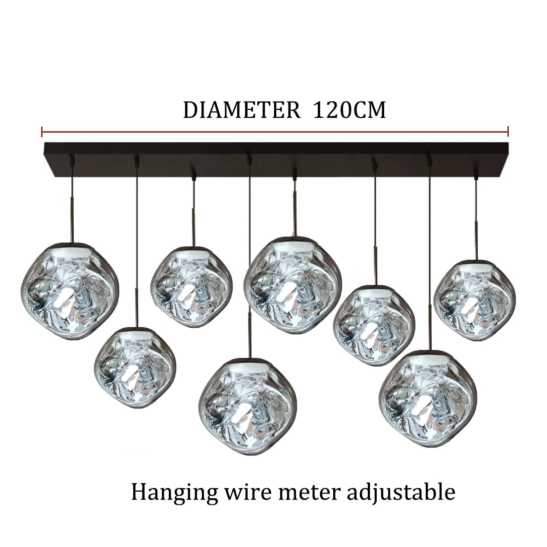 Nordic LED bubble chandelier