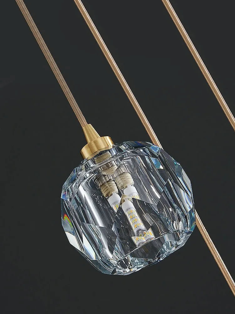 Villa LED Staircase Chandelier