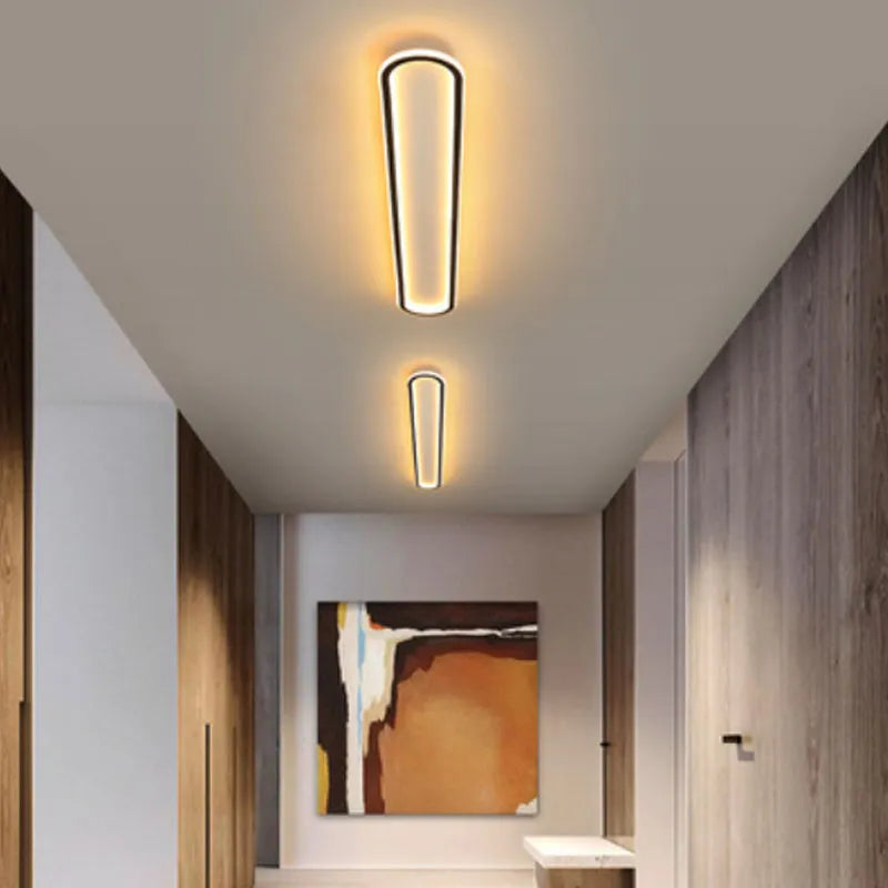 Simple modern LED Rectangular light