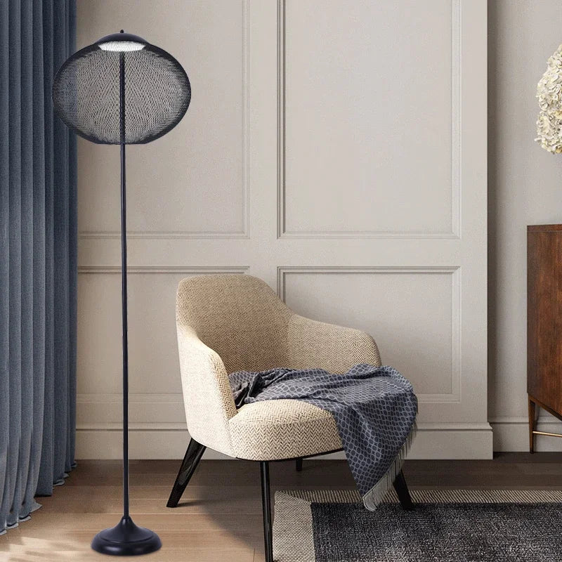 Dutch Designer NR2 Replica Iron Mesh Cage Chandelier