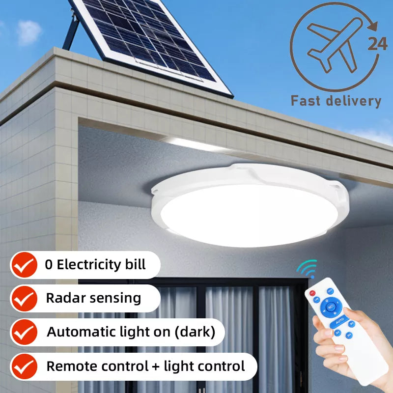 Smart Indoor Solar Ceiling light