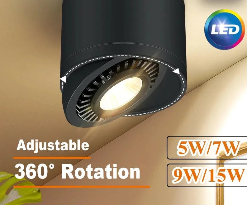 Surface Mounted Aluminum Led downlight