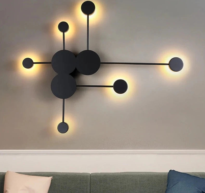 multiple Circle's sconce light